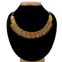 Stunning Gold Plated Jasmine Buds Stone Necklace