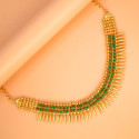Stunning Gold Plated Jasmine Buds Stone Necklace