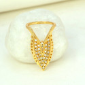 Premium Gold Plated Semiprecious Stone Vanki Ring