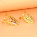 Premium Gold Plated Semiprecious Stone Vanki Ring