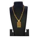 Elegant Matte Finish Ruby Emerald Pendant Necklace
