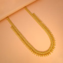 Classy Gold Plated Jasmine Net Buds Long Chain