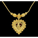 One Gram Gold Plated Chain With Lord Ganesha Pendant