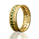 Traditional Green Nagapadam One gram Gold Plated Bangles