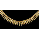 Stunning Designer Gold plated Pichimottu (Jasmine Bud) Necklace