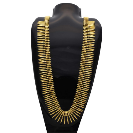 Beautiful Gold plated Mullamottu / Jasmine Bud Long Haram