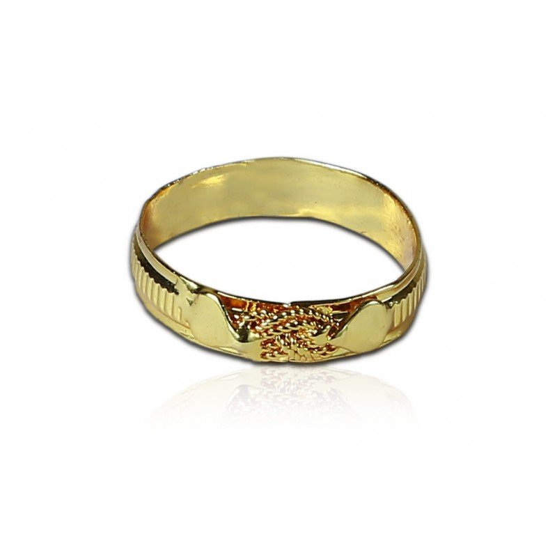 99% 3.2gm Ladies Gold Ring at best price in Kolkata | ID: 2852038840230