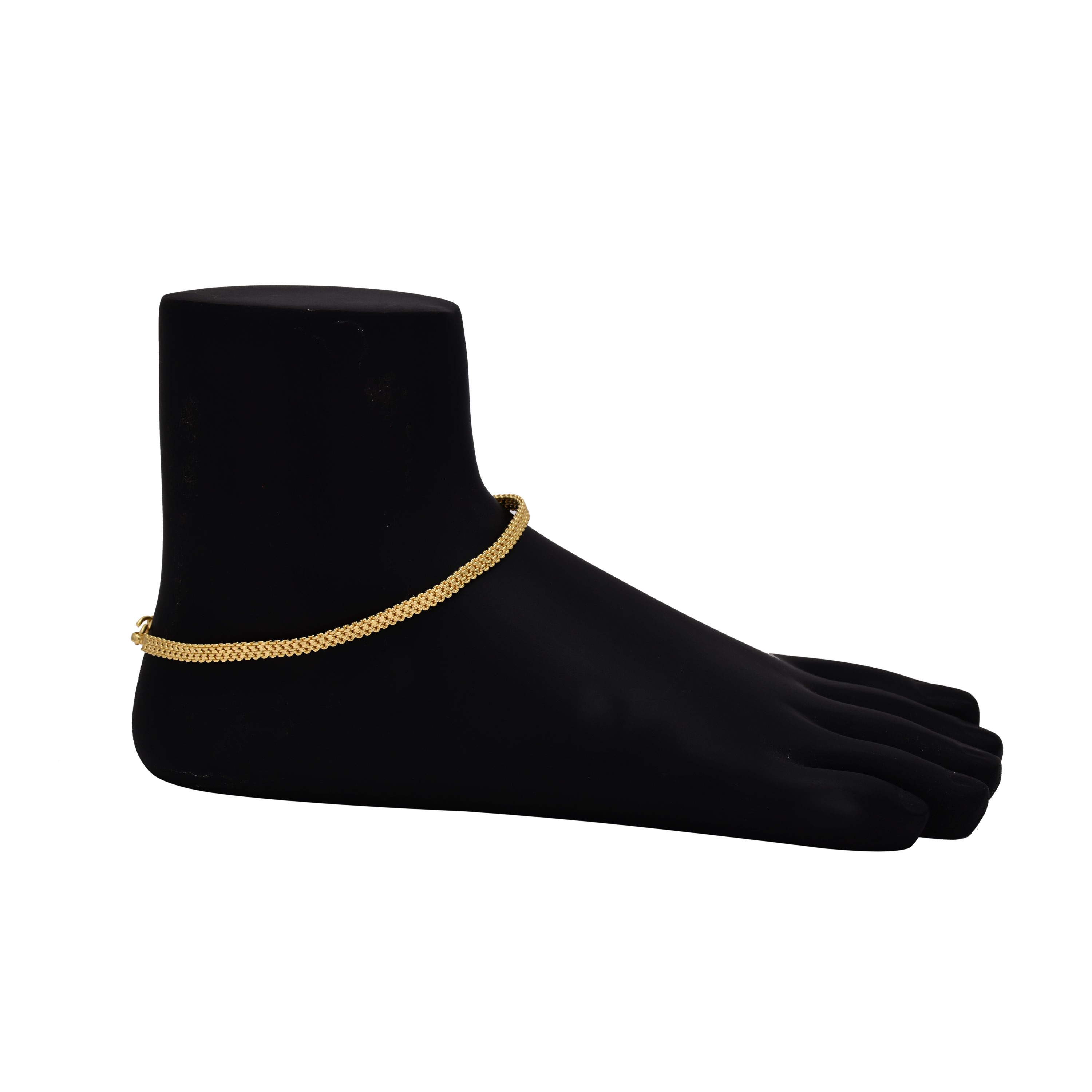 One gram deals gold plated anklets