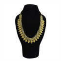 Gold Plated Traditional Net Designer Necklace