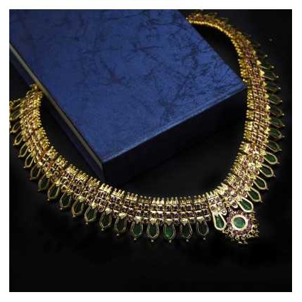 One Gram Gold Plated Traditional Nagapadathali