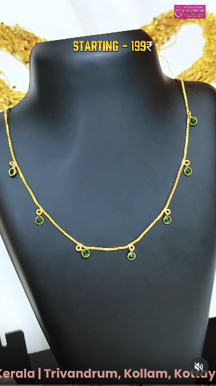 Stone hanging chain