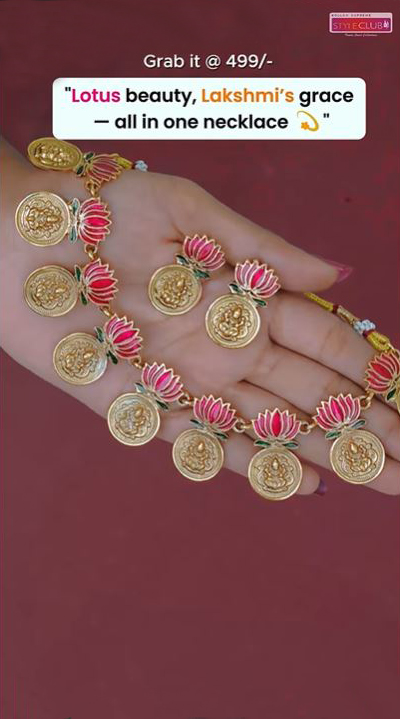 Lakshmi Coin Necklace Set