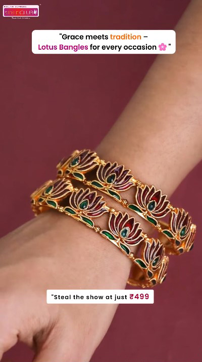 Lotus Bangles