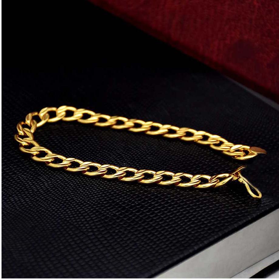 Gents gold plated bracelets
